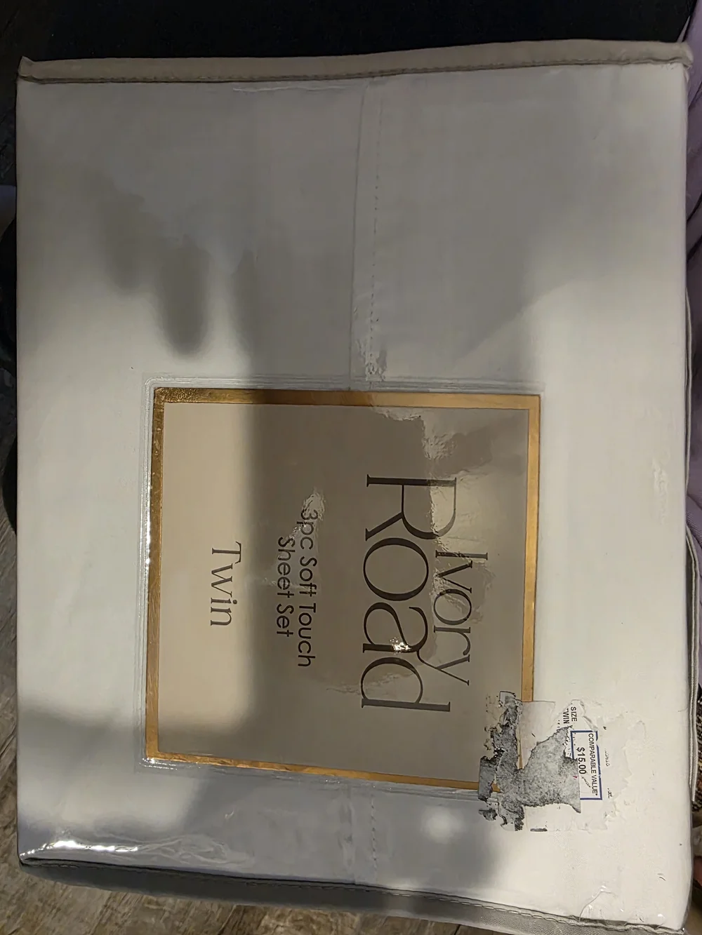 Twin 3pc Soft Touch Sheet Set - White